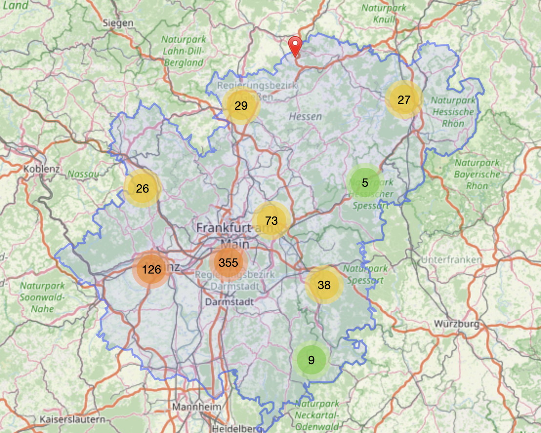 Map der Stakeholder-Datenbank
